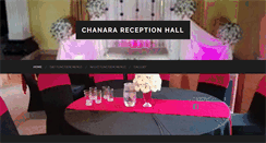 Desktop Screenshot of chanarareceptionhall.com